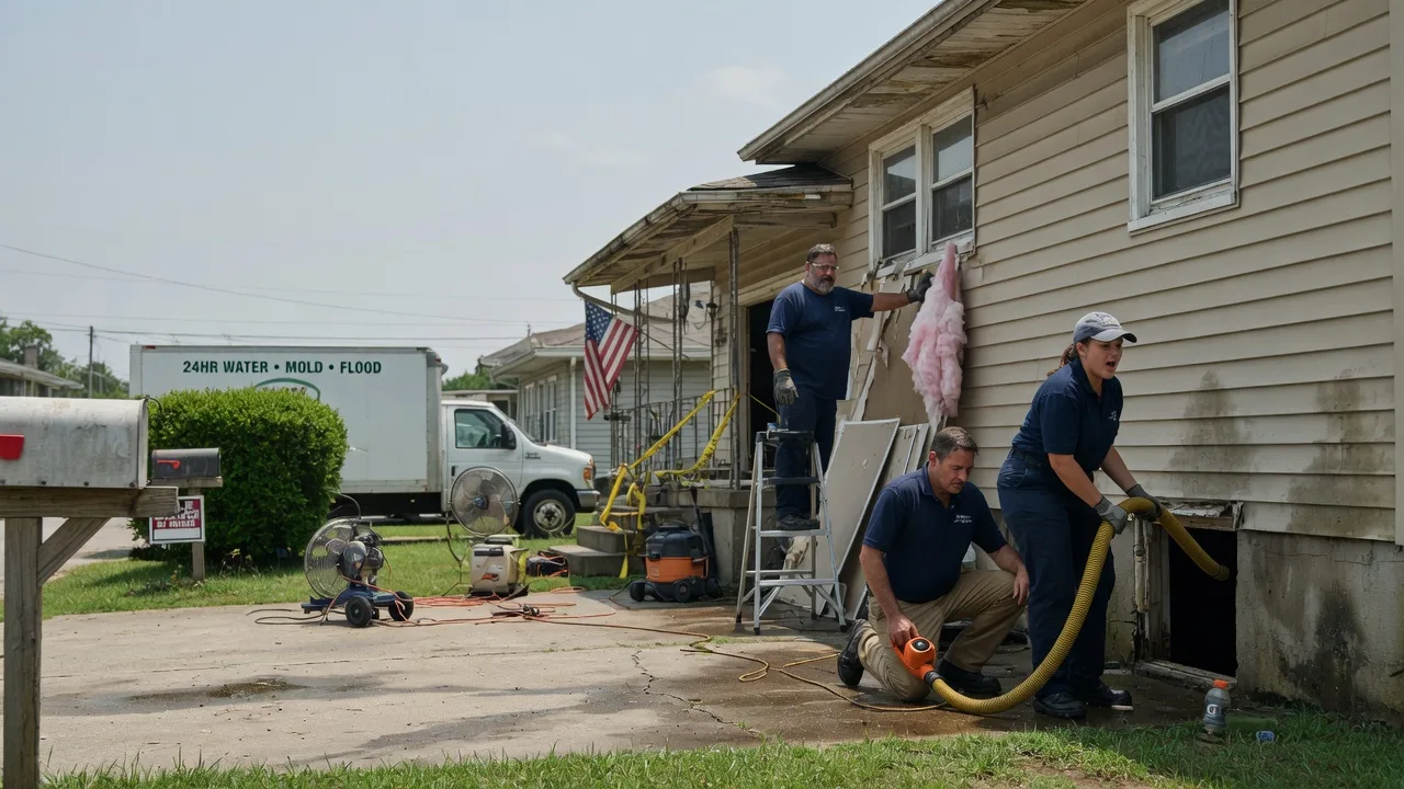 Water Damage Repair in Waveland, IN near me